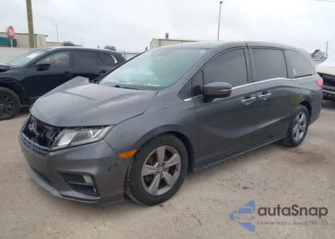 2019 Honda Odyssey Ex-L from USA, damaged, VIN 5FNRL6H7XKB124249